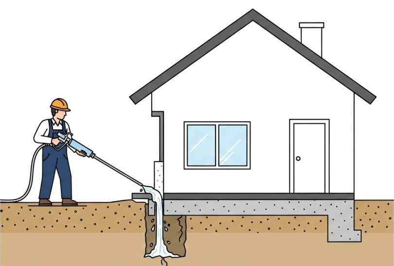 Injection Resine France Injection Resine Expansive Fondations A Creeteil L Injection De Resine Polyurethane
